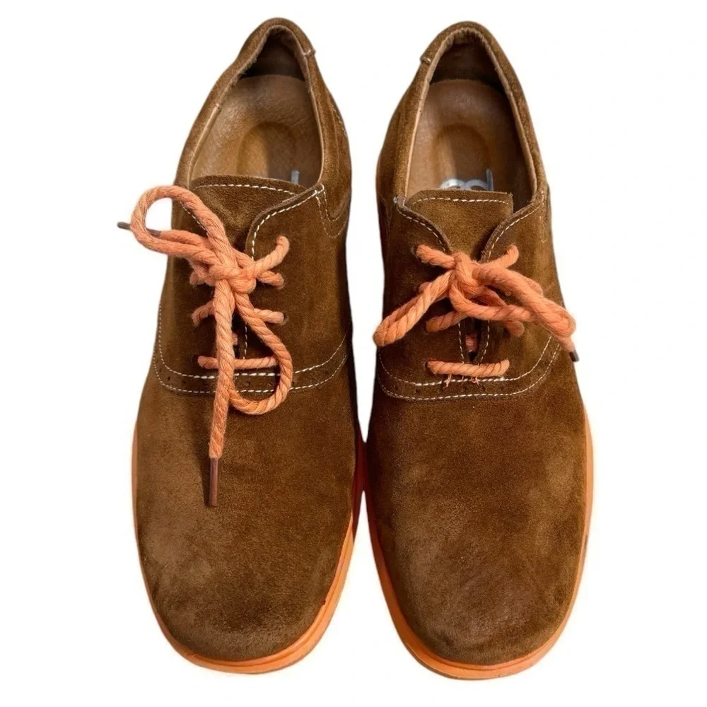 GRAVITY DEFYER MEN'S RAMACHY OXFORD Shoes Brown Mens Size 8